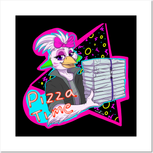 Pizza Time Chic Posters and Art